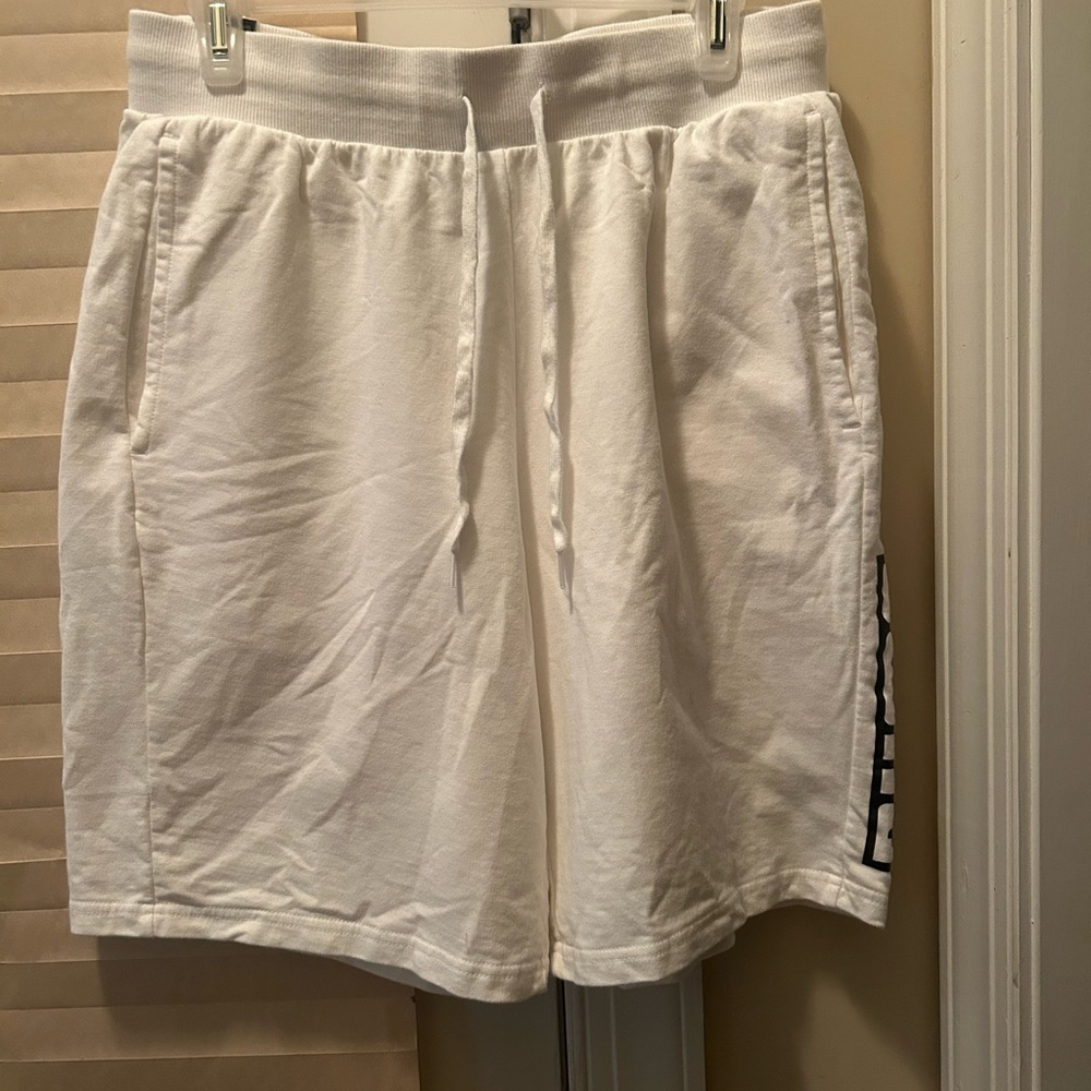 Puma White Athletic Shorts